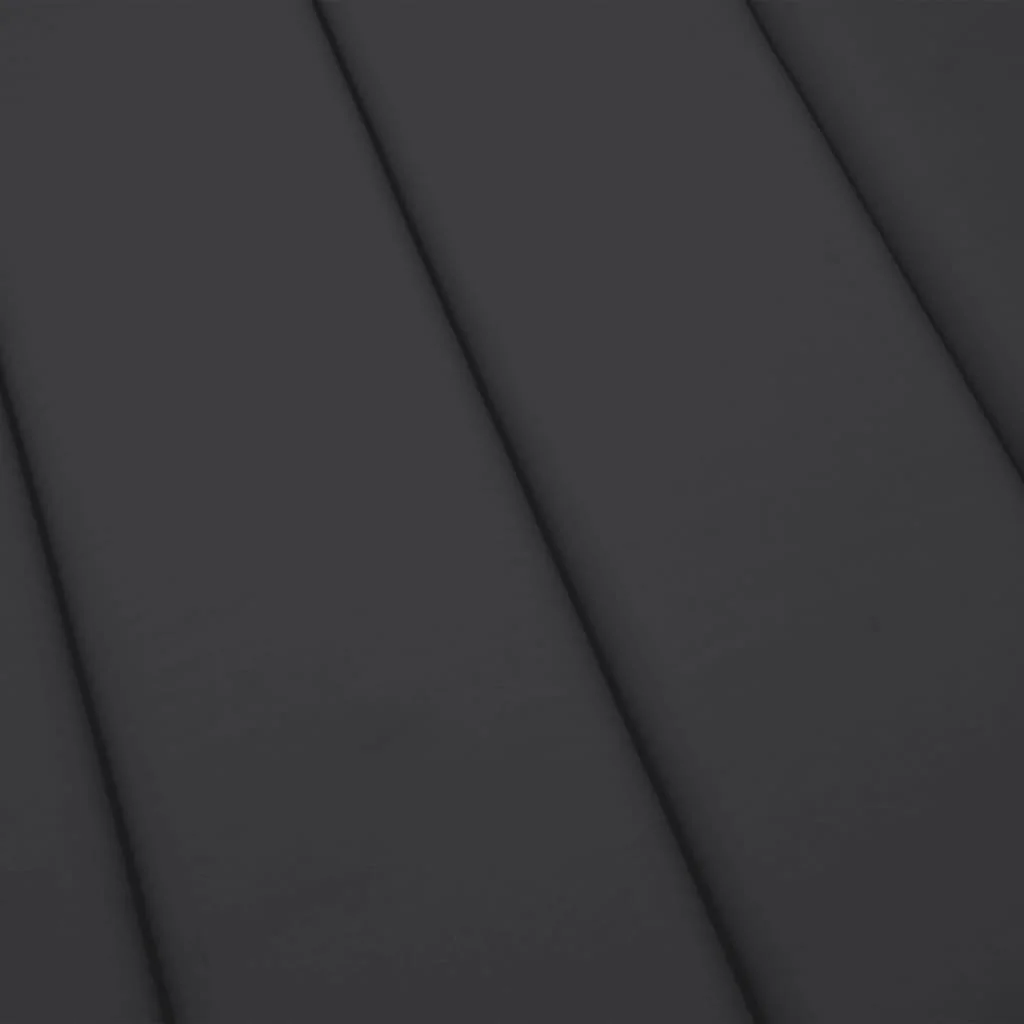 Podložka na ležadlo, čierna 200x70x3 cm, oxfordská látka