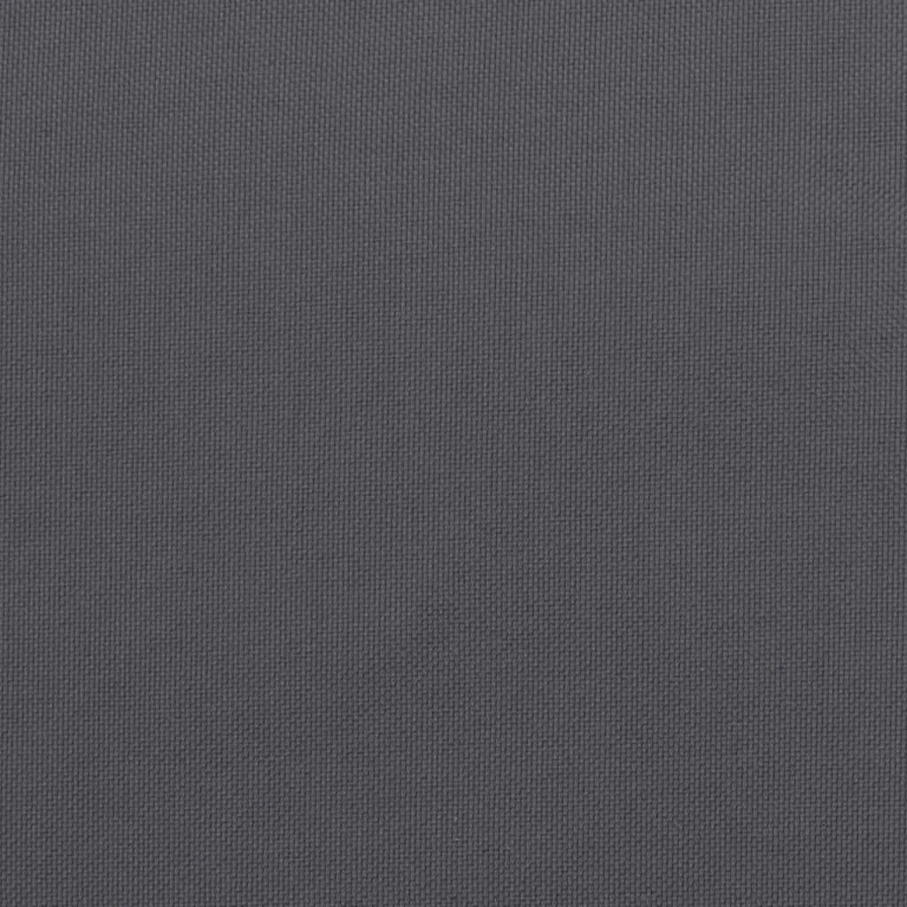 Podložka na paletový nábytok, antracitová 120x80x12 cm, látka