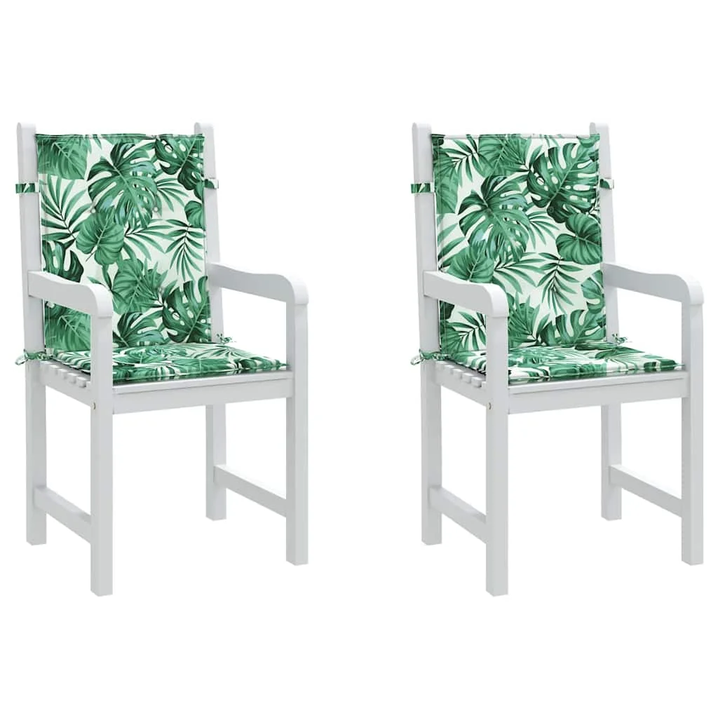 Operné vankúše List 2 pcs Vzor listov 100 x 50 x 3 cm