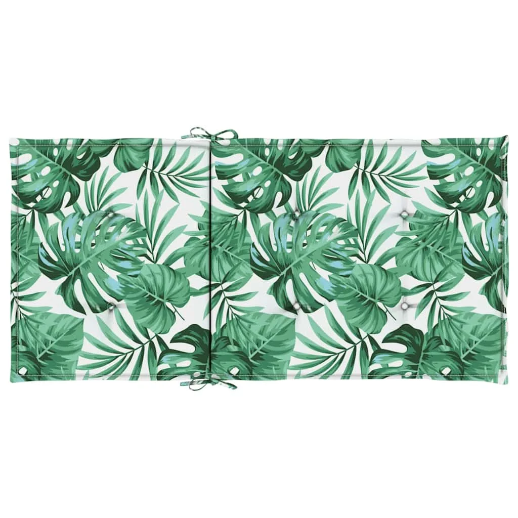 Operné vankúše List 6 pcs Vzor listov 100 x 50 x 3 cm