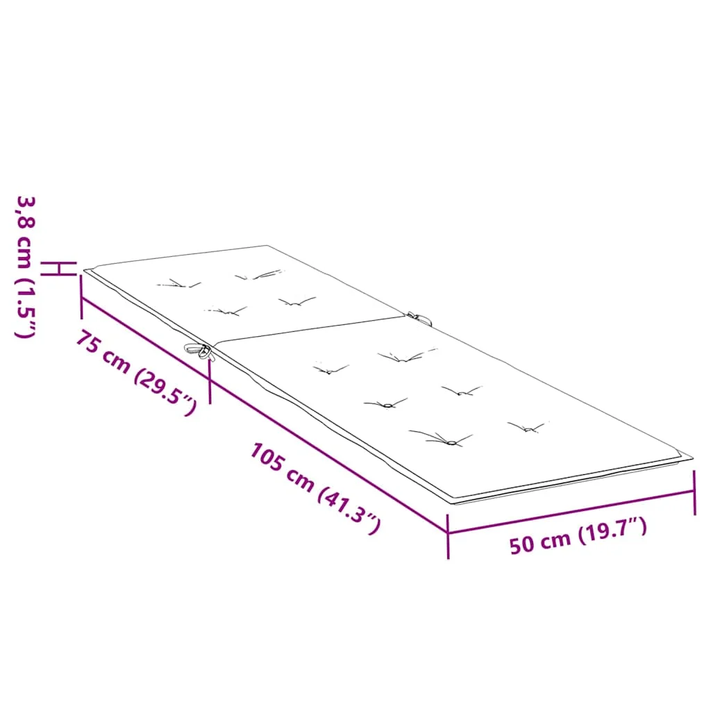 Podložka na ležadlo ružová oxfordská látka