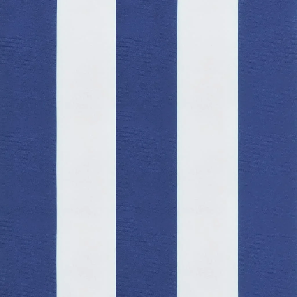 Podložka na ležadlo modro-biele pruhy oxfordská látka