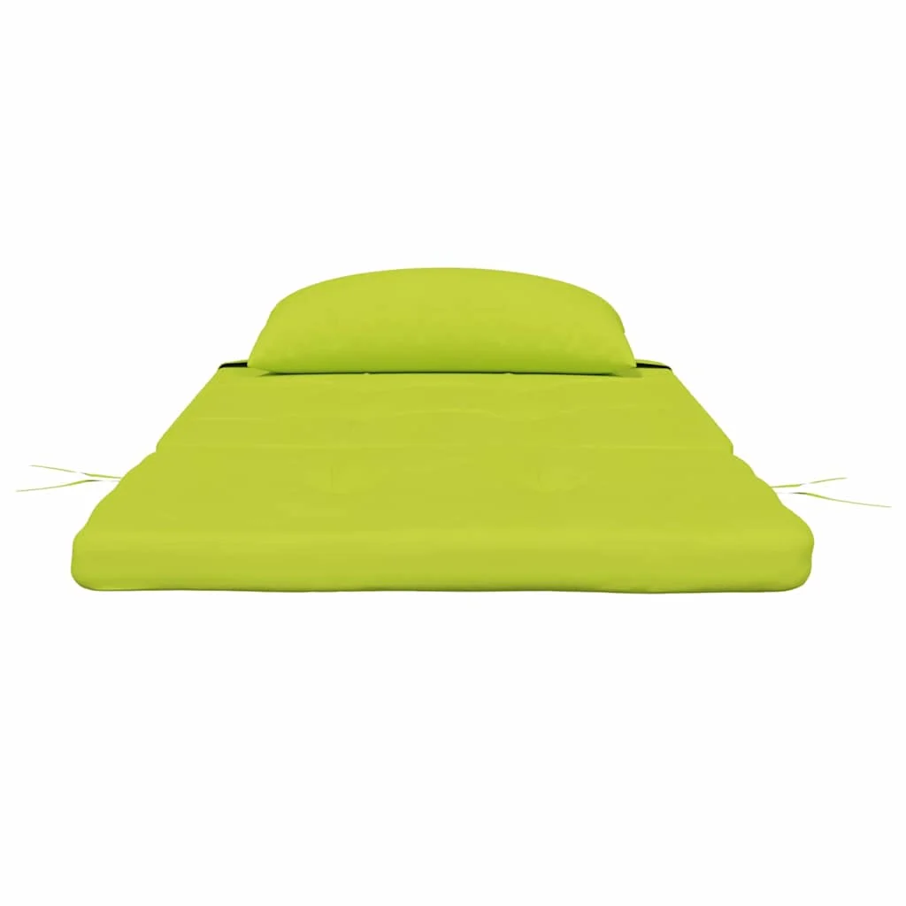 Vankúše na stoličky 2 pcs Žiarivá zelená 58 x 77 x 4,5 cm