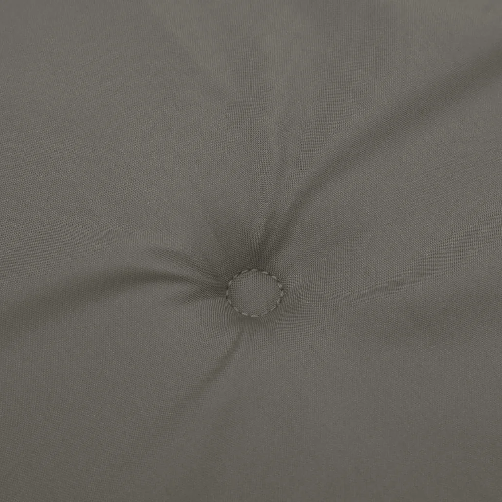 Vankúše na stoličky 4 ks tmavosivá melanž 120x50x4 cm látka