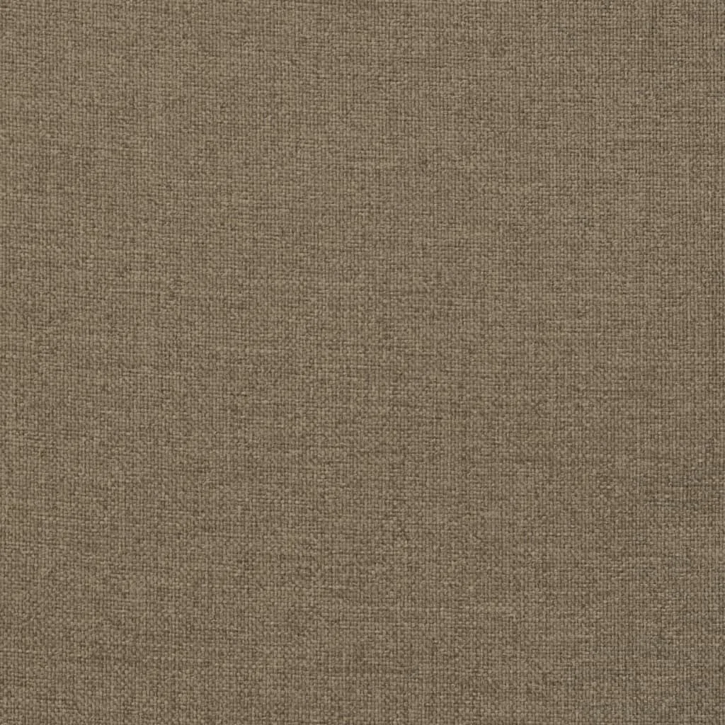 Podložka na záhradnú lavičku sivohnedá melanž 120x50x7cm látka