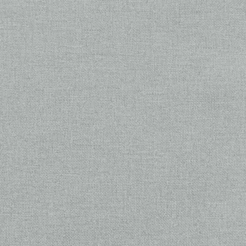 Podložka na záhradnú lavičku bledosivá melanž 150x50x7cm látka