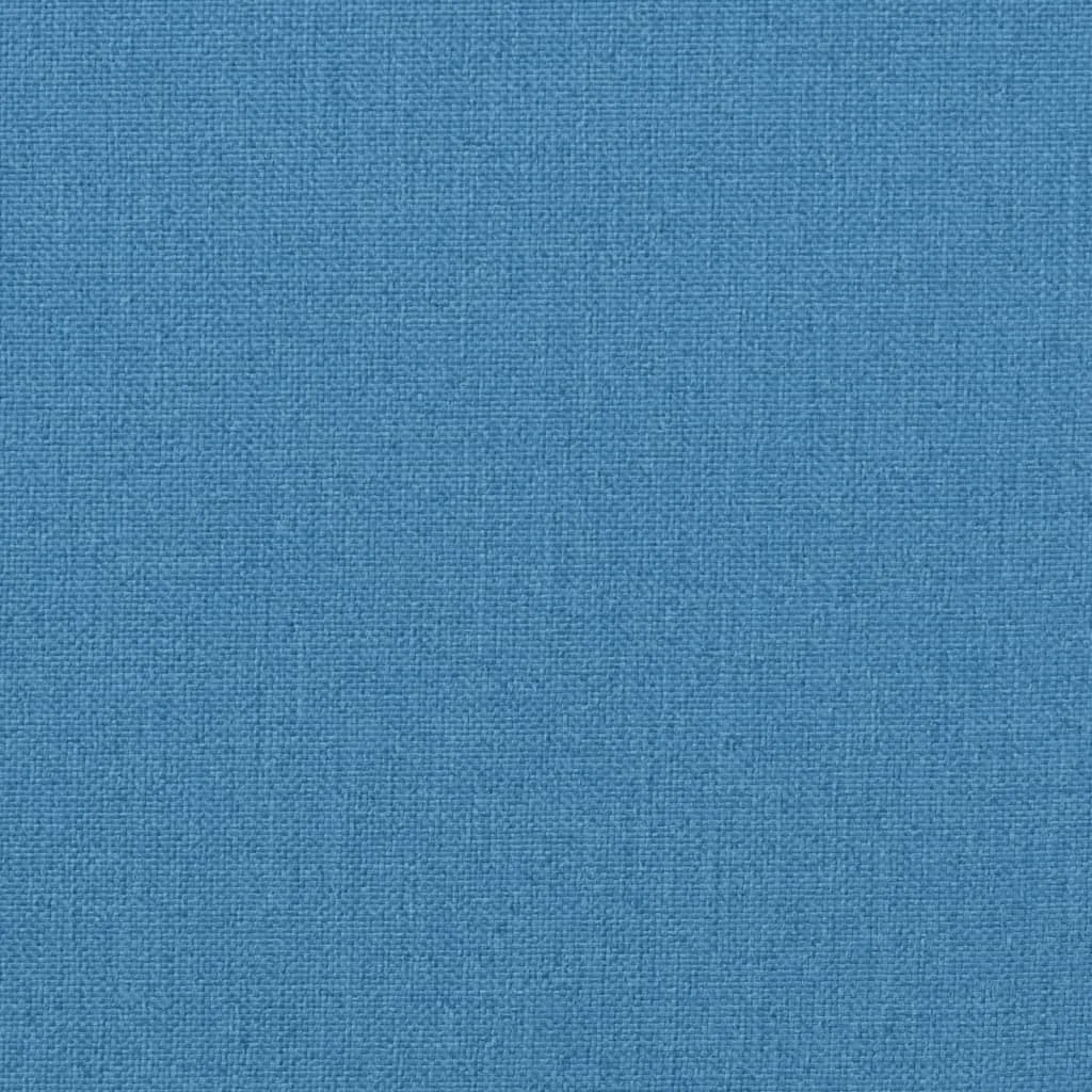 Podložka na záhradnú lavičku modrá melanž 150x50x7cm látka