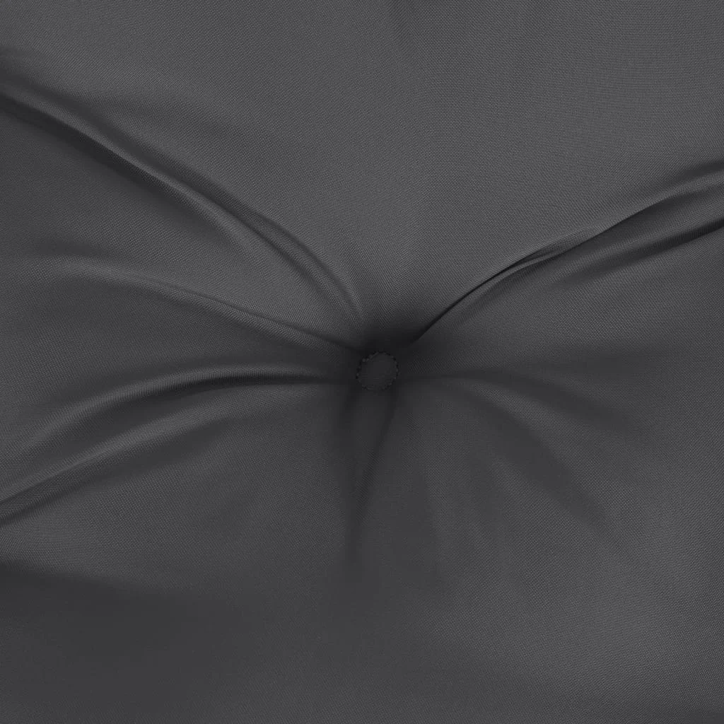 Vankúše na záh. lavičku 2ks antracitová melanž 100x50x7cm látka