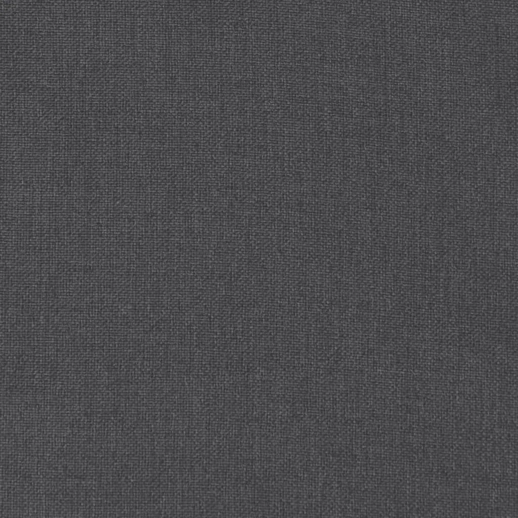 Vankúše na záh. lavičku 2ks antracitová melanž 120x50x7cm látka