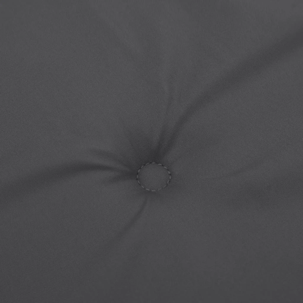 Vankúše na záh. lavičku 2ks antracitová melanž 200x50x7cm látka