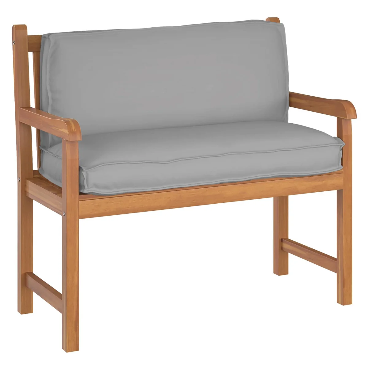 Podložka Sivá 120 x 40 x 12 cm Oxfordská látka