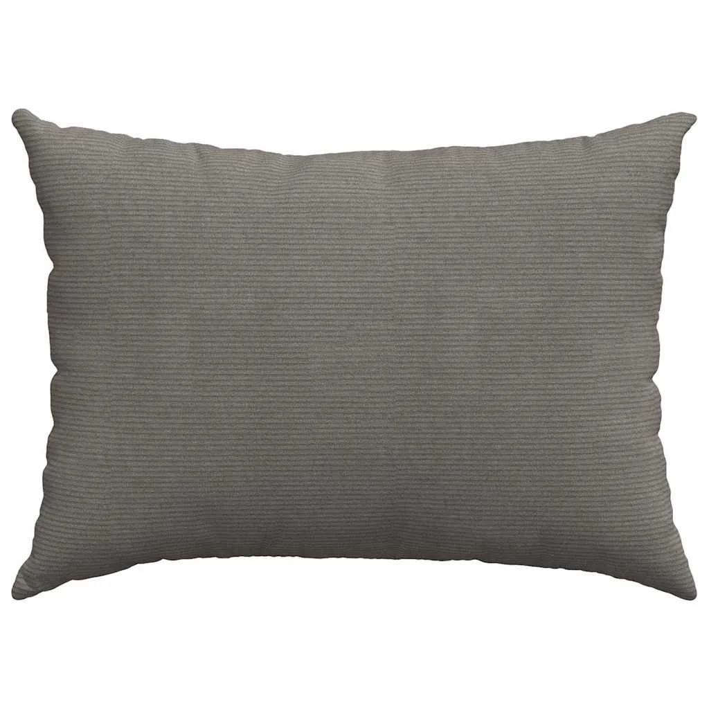 Vankúše na pohovku 2 pcs Svetlosivá 70 x 50 cm