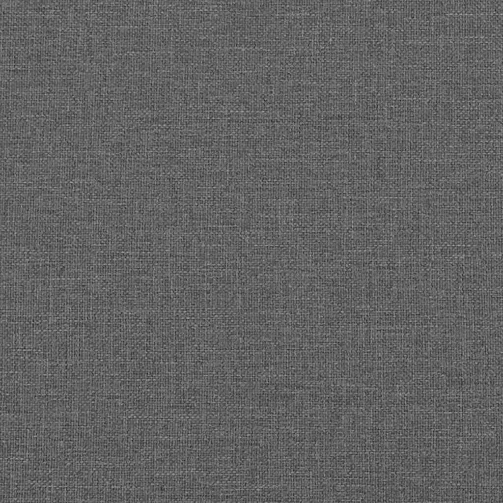 Vankúše na pohovku 2 pcs Tmavo šedá 50 x 50 cm látka