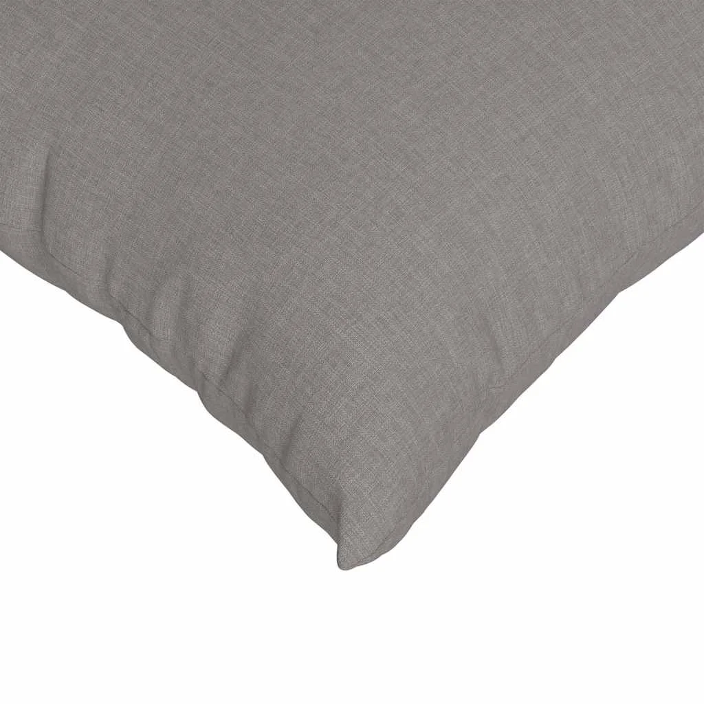 Vankúše na pohovku 2 pcs Sivohnedá 80 x 80 cm látka