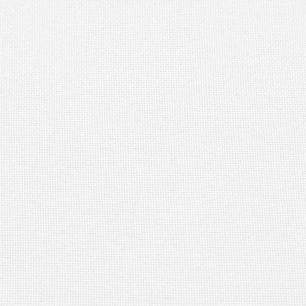 Podložkové vankúše 2 pcs Biela Ø 15 x 40 cm látka