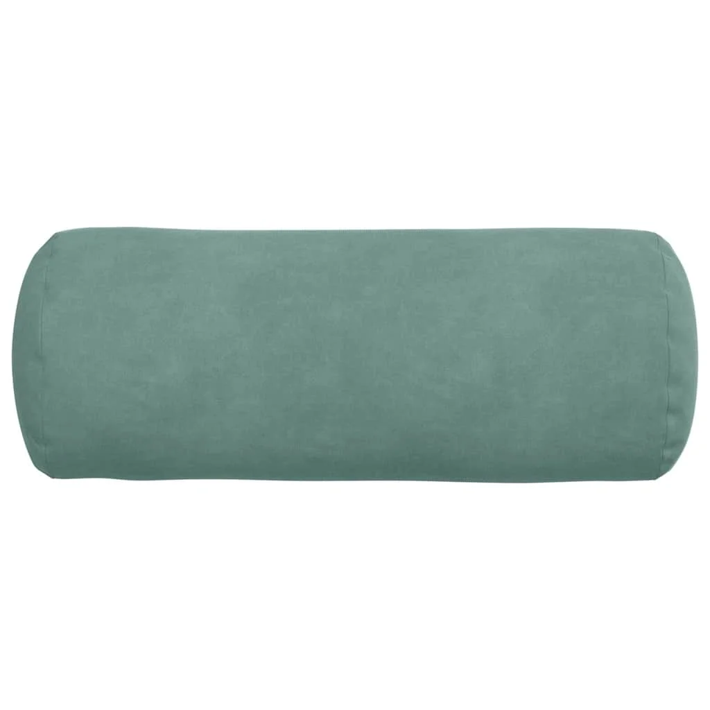 Podložkové vankúše 2 pcs Morská zelená Ø 15 x 40 cm