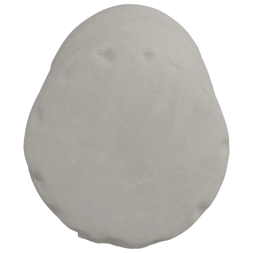 Podložkové vankúše 2 pcs Svetlosivá Ø 15 x 40 cm Mikrovlákno