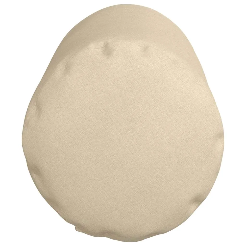 Podložkové vankúše 2 pcs Krémová Ø 25 x 70 cm látka