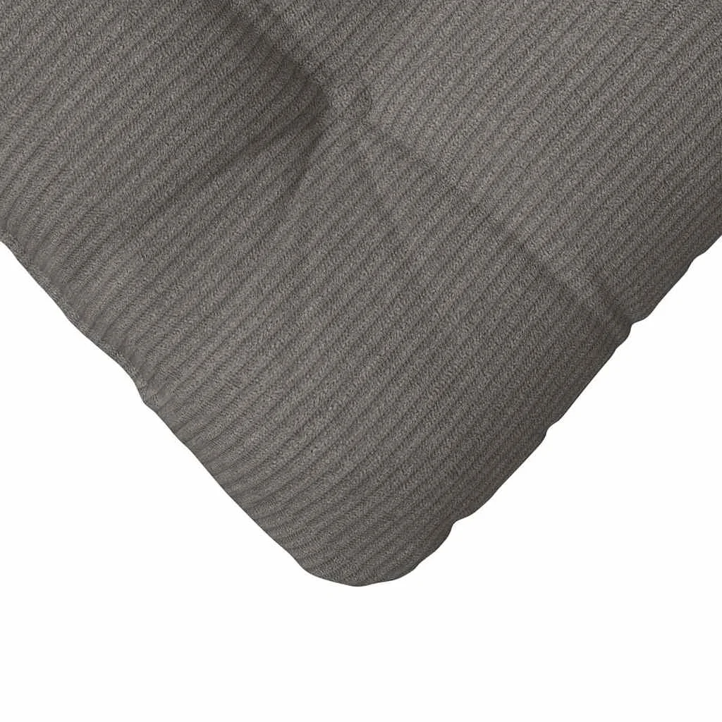 Vankúše na sedenie 4 pcs Svetlosivá 40 x 40 cm