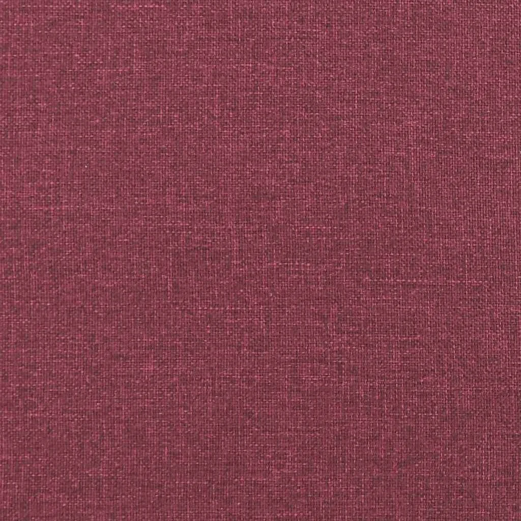 Vankúše na sedenie 4 pcs Víno červené 45 x 45 x 12 cm látka