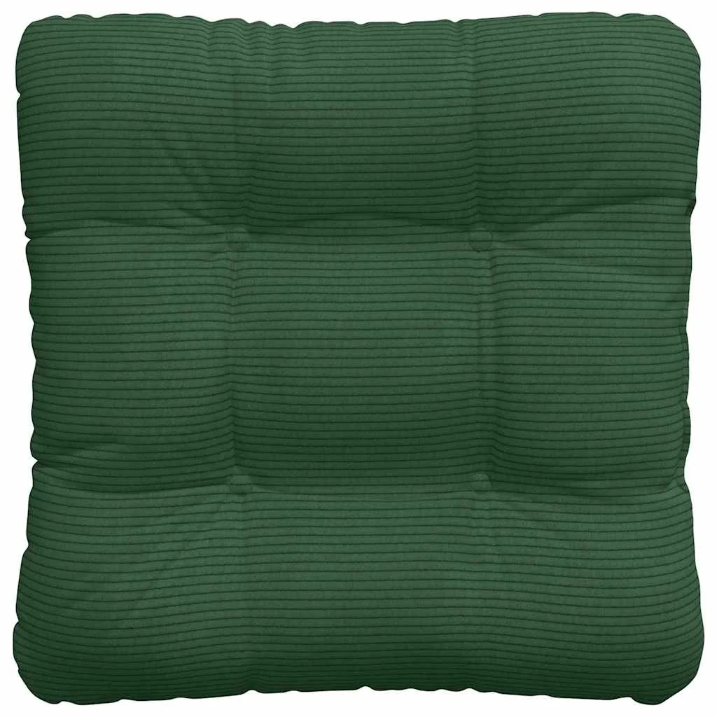 Vankúše na sedenie 4 pcs Tmavozelená 45 x 45 cm