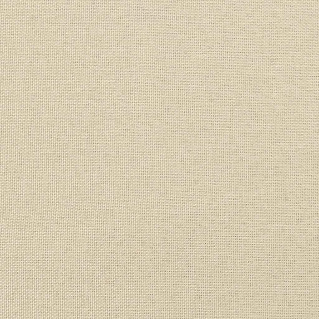 Vankúše na sedenie 4 pcs Krémová 40 x 40 x 3 cm látka