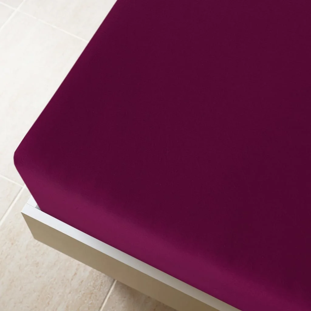 Plachta Jersey bordová 100x200 cm bavlna