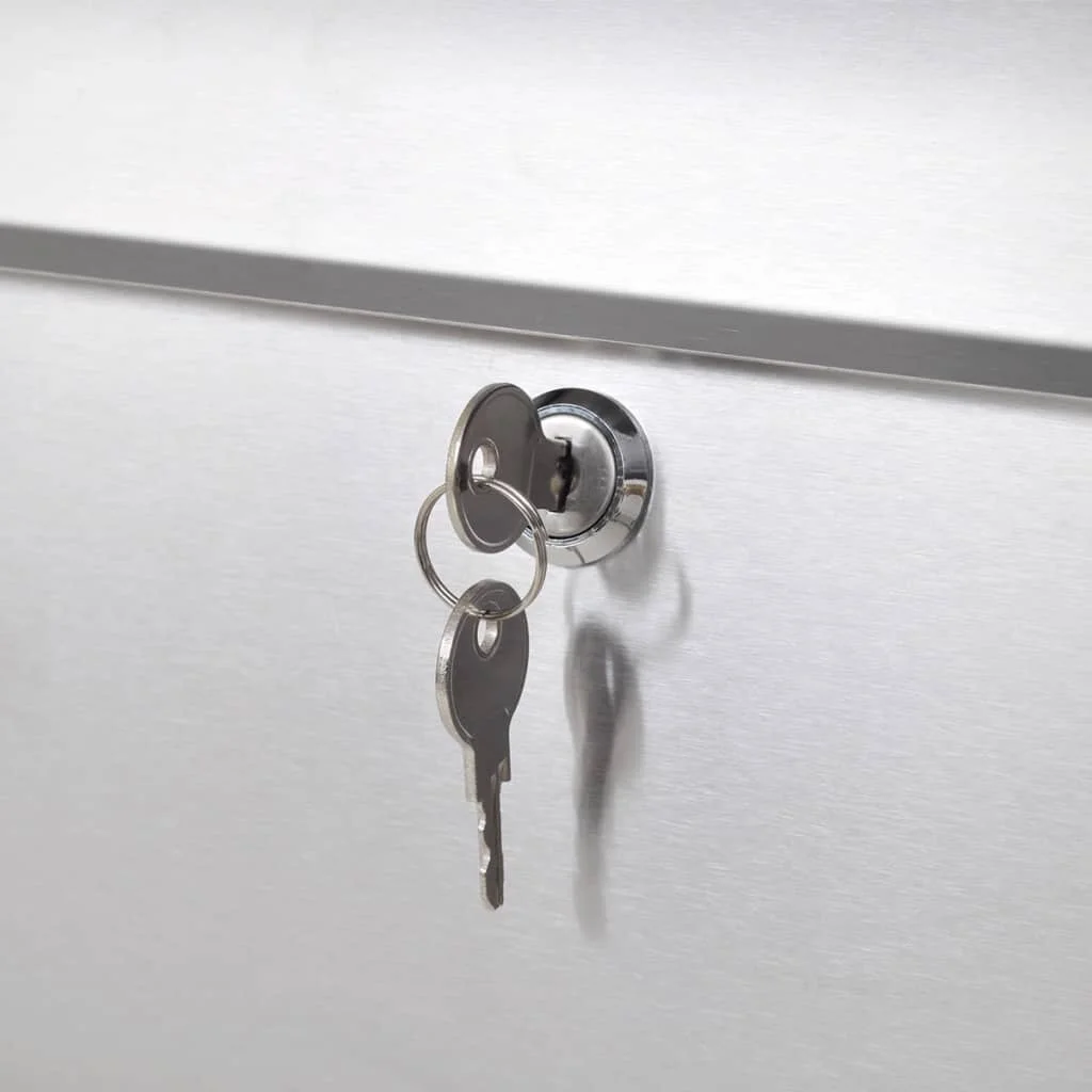 Poštová schránka z nerezovej ocele