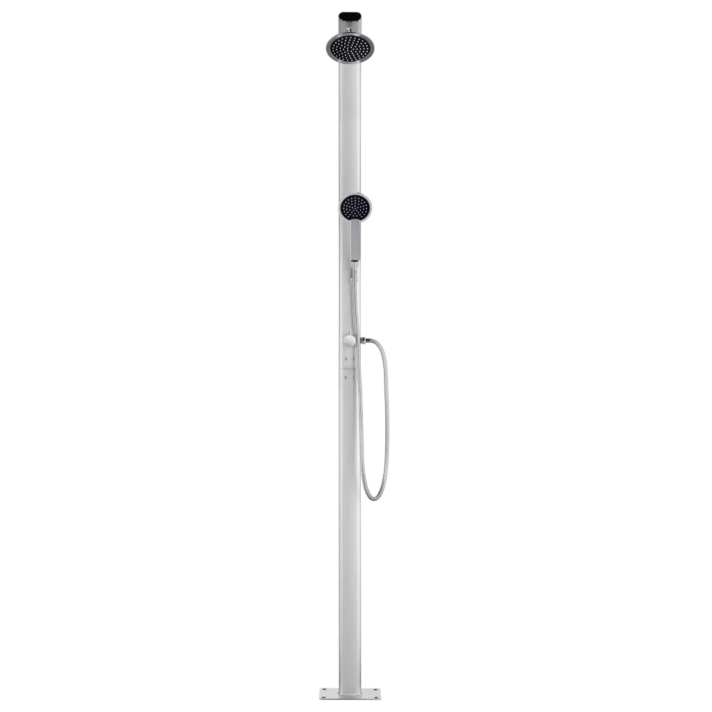 Záhradná sprcha 215 cm hliník