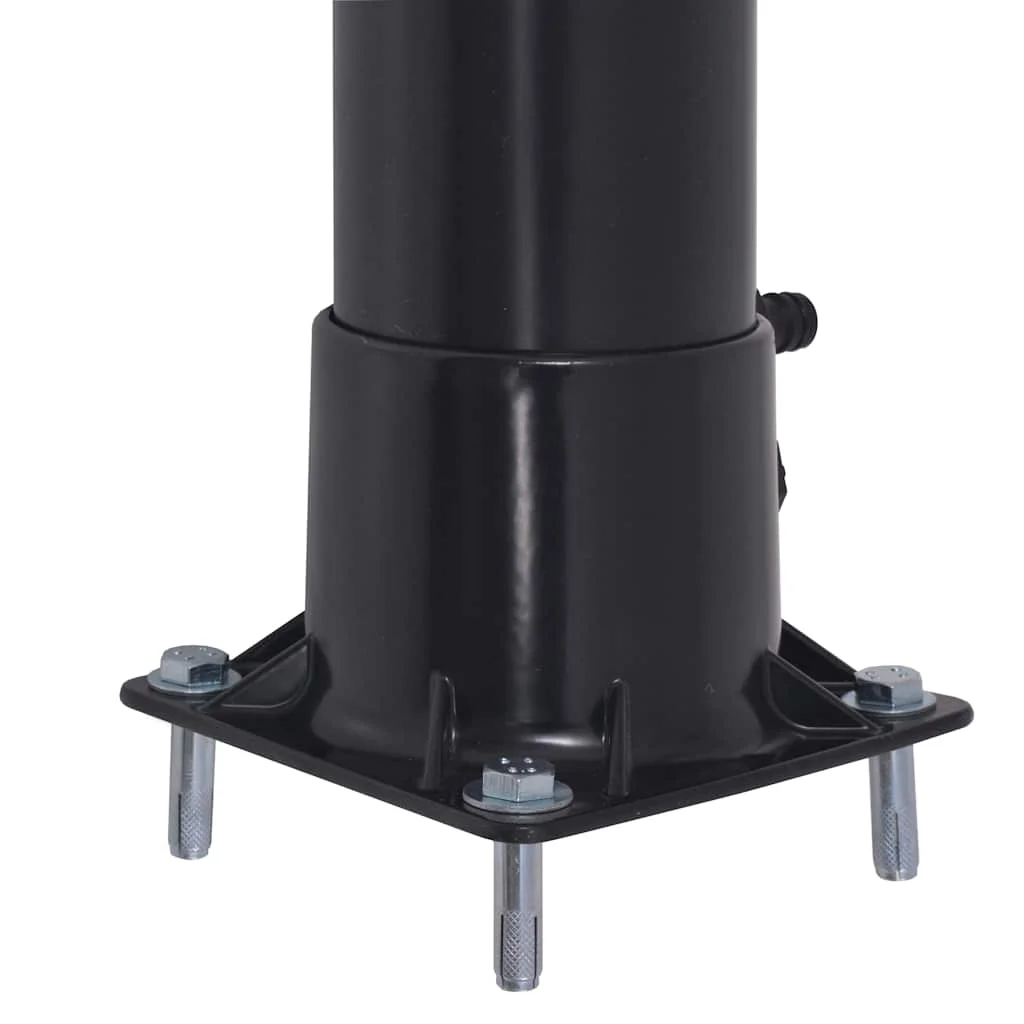 Solárna sprcha, 8 l, oceľová, PVC