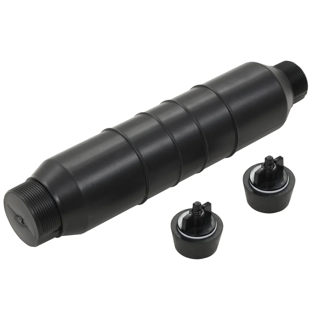 Zimná dilatačná zátka s 2 zimnými uzávermi HDPE