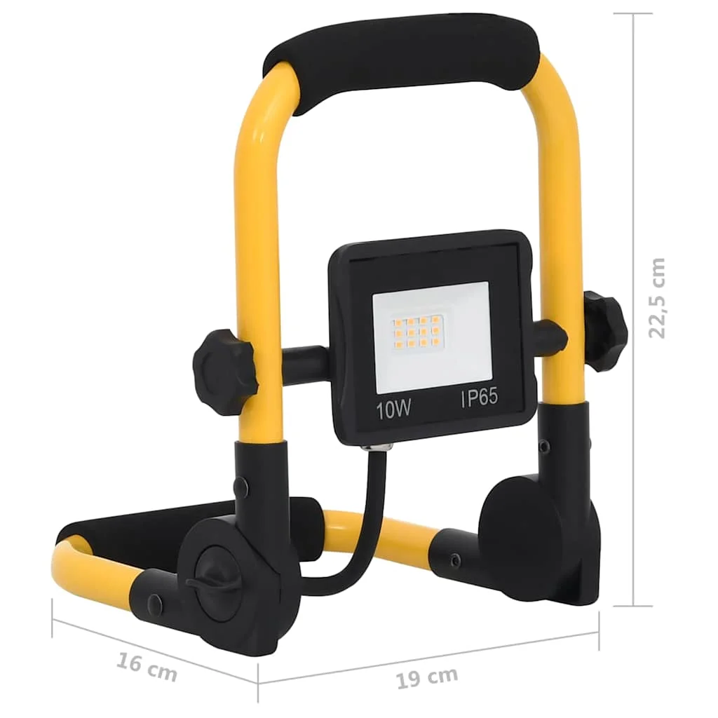 LED reflektor s rukoväťou 10 W