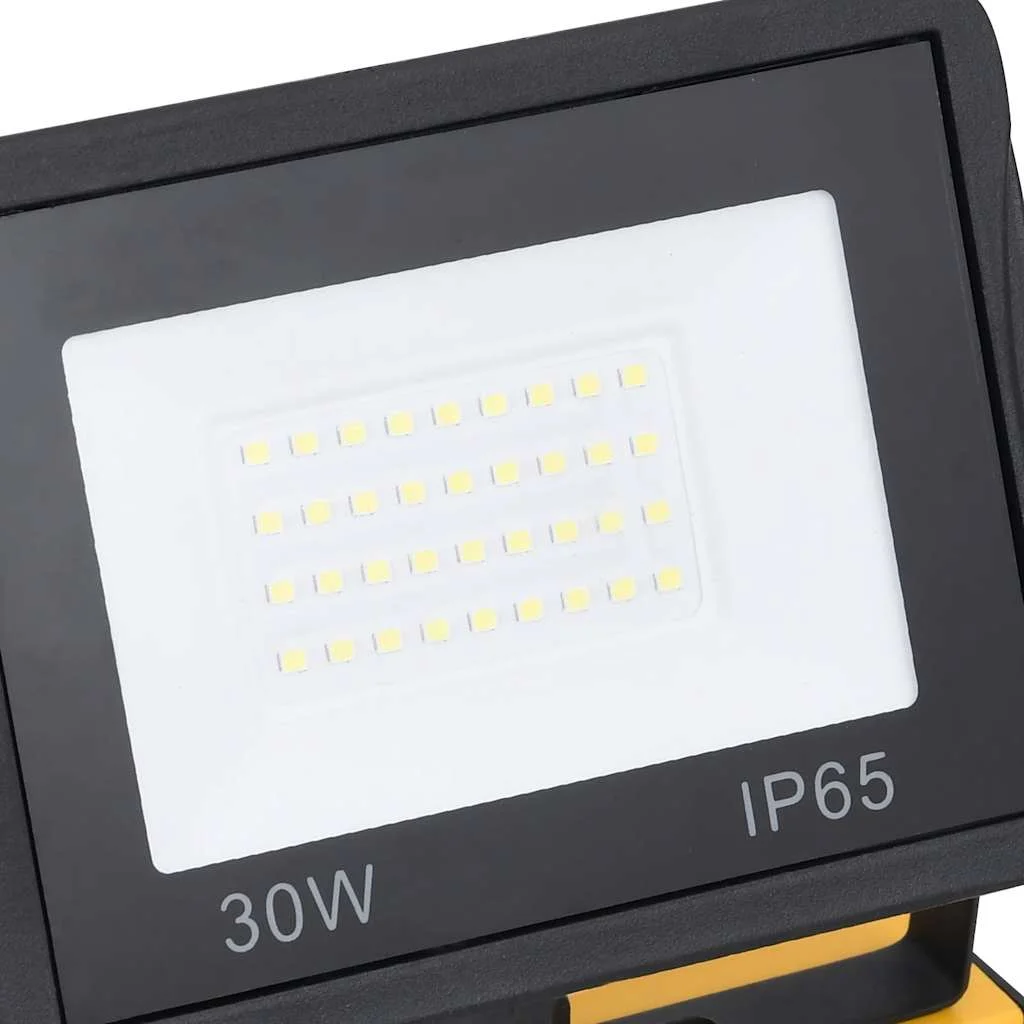 LED reflektor s rukoväťou 2x30 W teplé biele svetlo