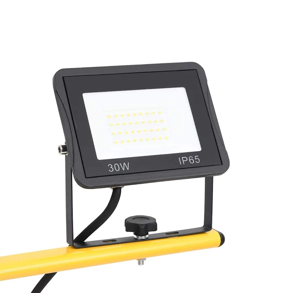 LED reflektor so statívom 2x30 W teplé biele svetlo