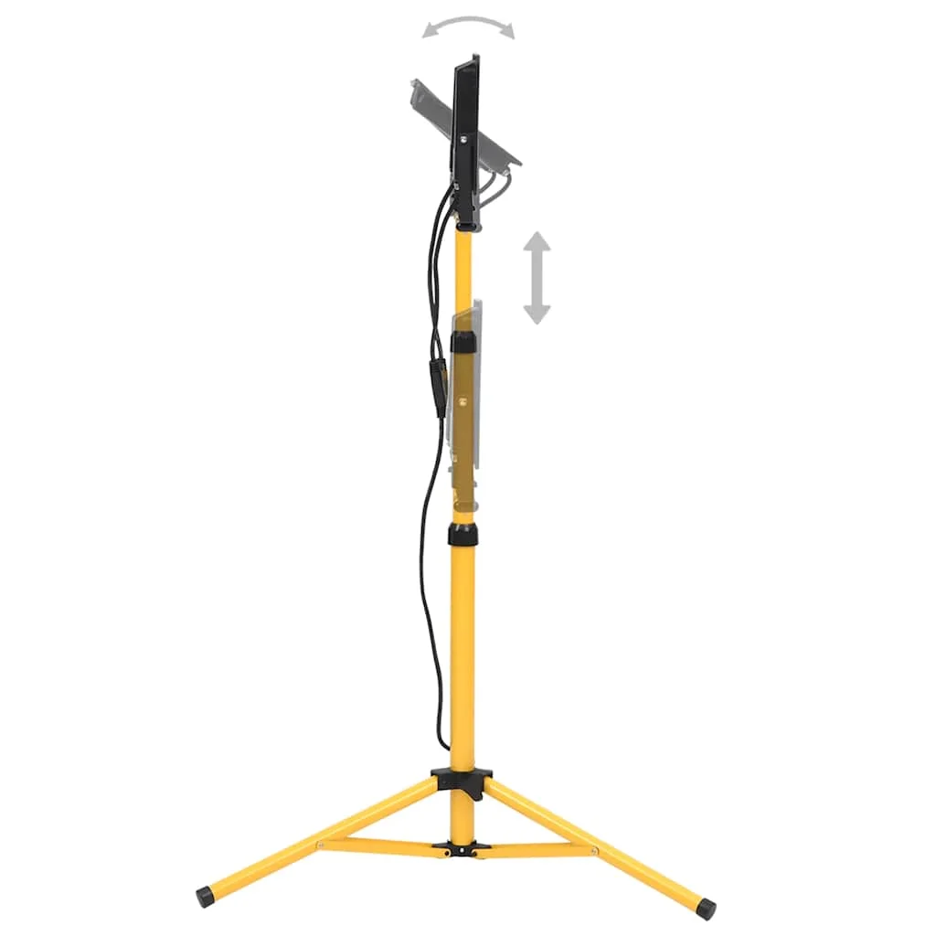 LED reflektor so statívom 2x100 W teplé biele svetlo