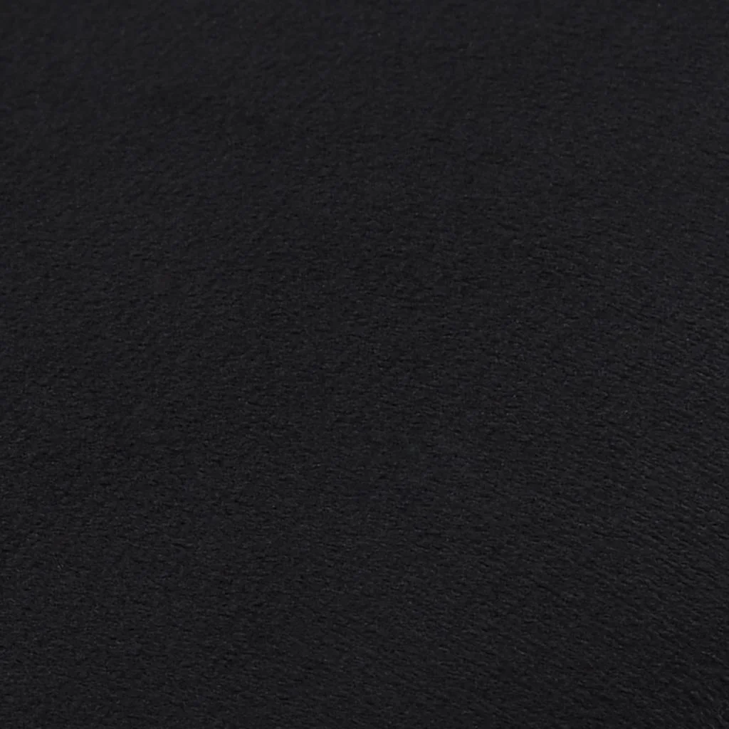 Stolička čierna a zlatá zamat 28 x 36 cmová