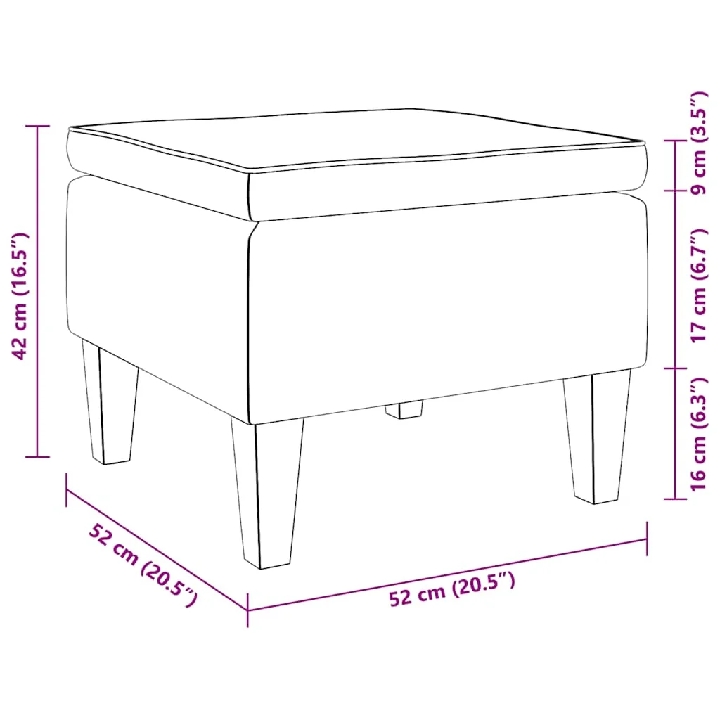 Taburetka s drevenými nohami ružová zamatová