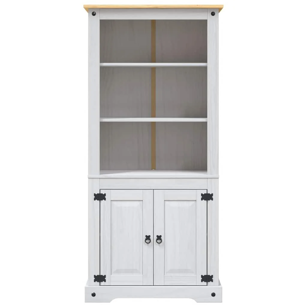 Skrinka biela 80x40x170 cm mexická borovica Corona Range