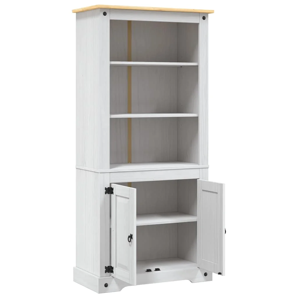 Skrinka biela 80x40x170 cm mexická borovica Corona Range