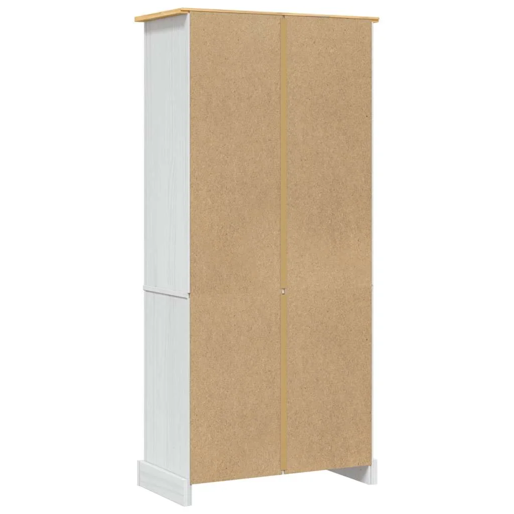 Skrinka biela 80x40x170 cm mexická borovica Corona Range