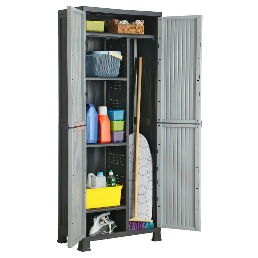 Plastová skrinka 68x39x171,5 cm