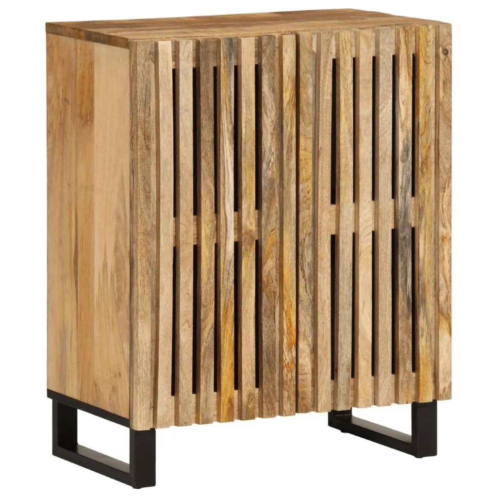 Komoda 60x34x75 cm, surový mangový masív