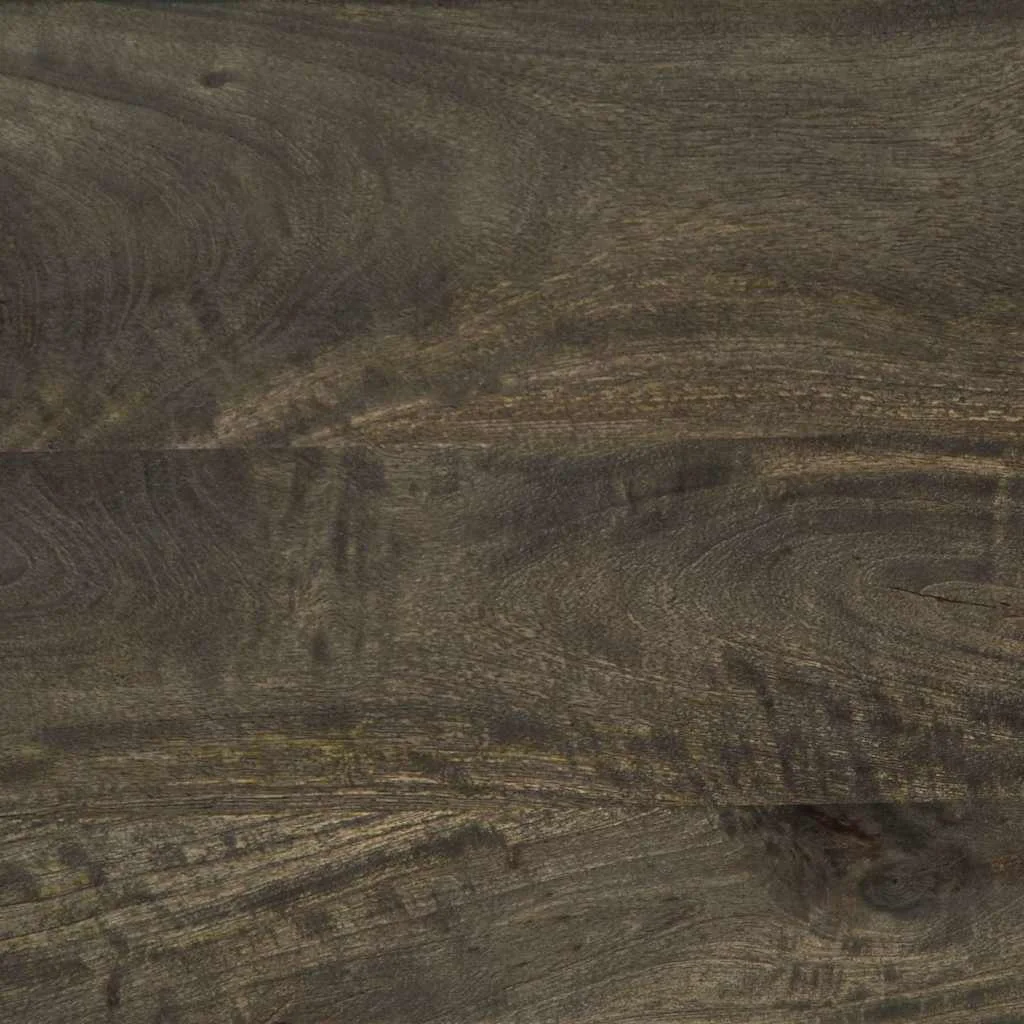 Komoda 60x33x75 cm čierna masívne mangovníkové drevo