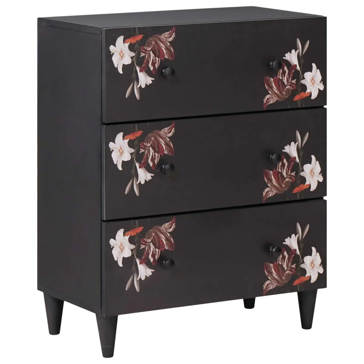 Úložné skrine Viacfarebný 60 x 33,5 x 75 cm Masívne mango drevo