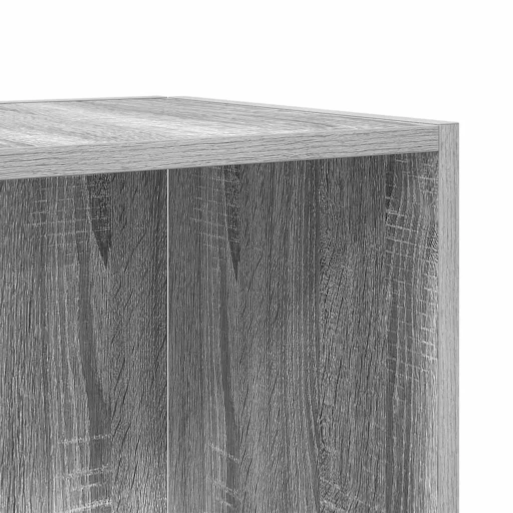 Príručný stolík sivý dub sonoma 33x33x34,5 cm spracované drevo