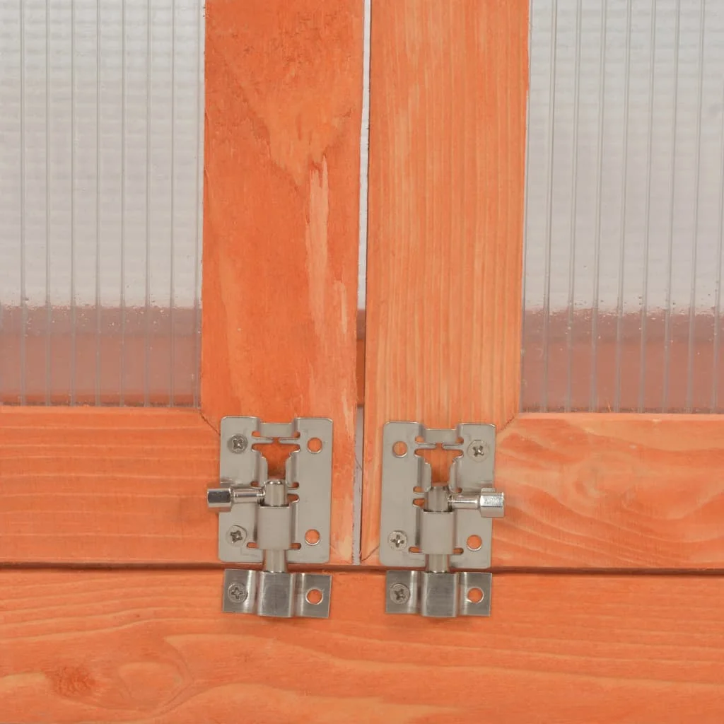 Skleník, drevo 75x47x109 cm