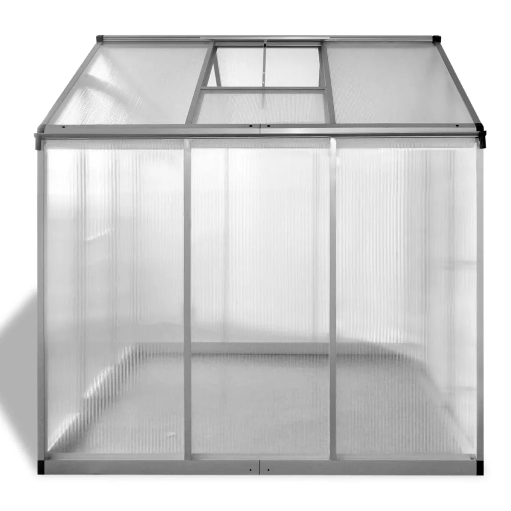 Skleník, spevnený hliník 3,46 m²