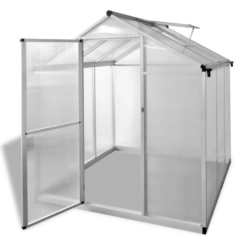 Skleník, spevnený hliník 3,46 m²