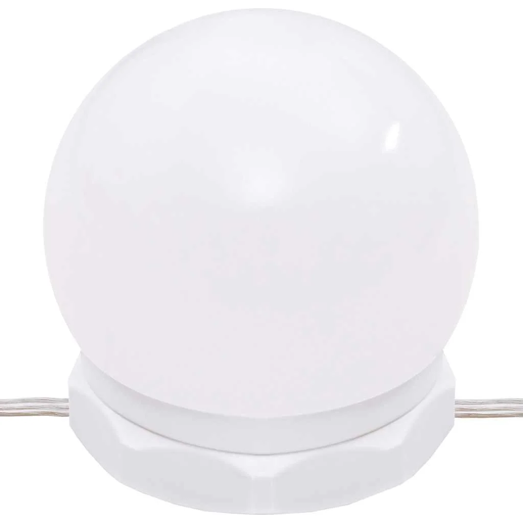 Zrkadlová skrinka s LED dymový dub 76x15x55 cm