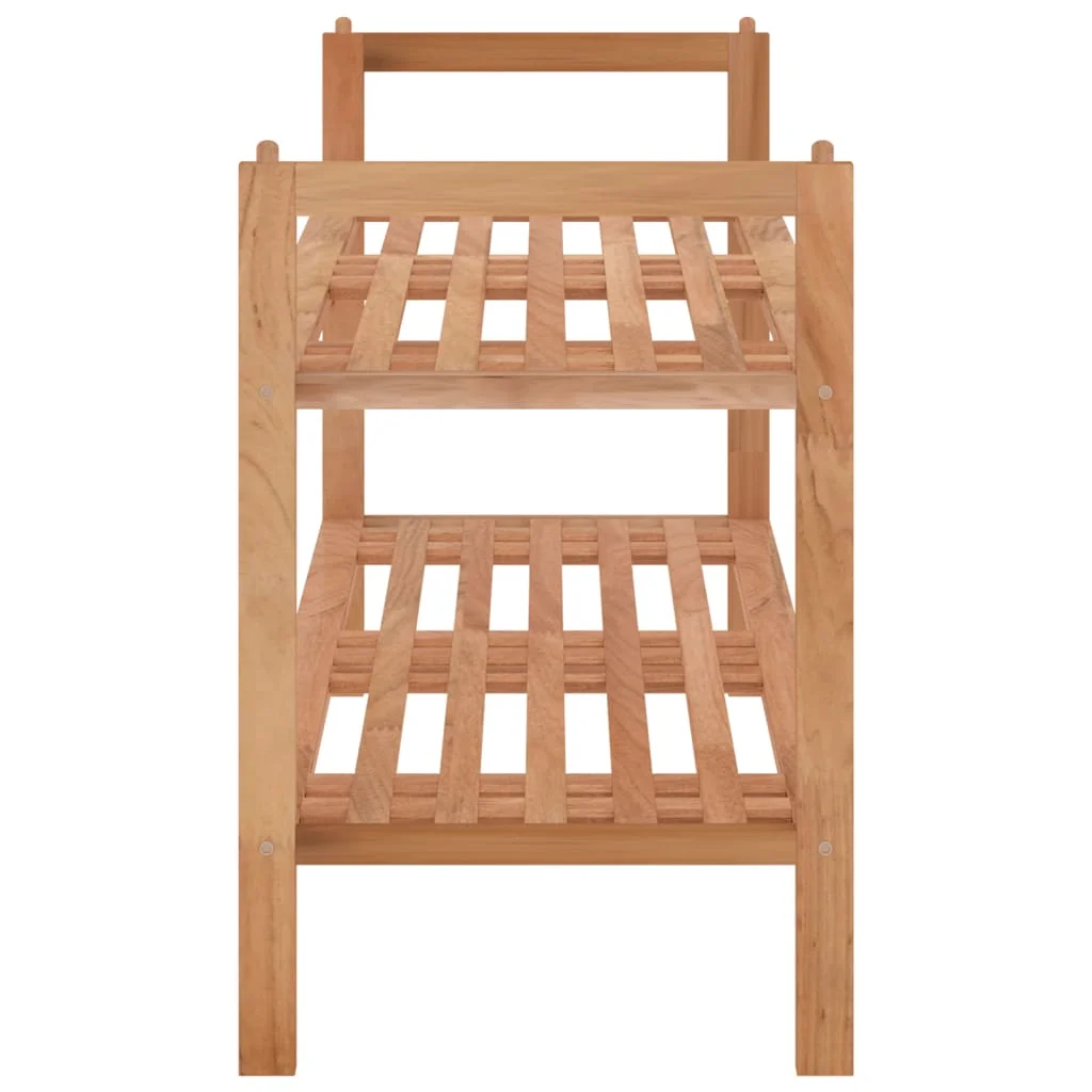 Stojany na topánky 69x27x41 cm masívny orech